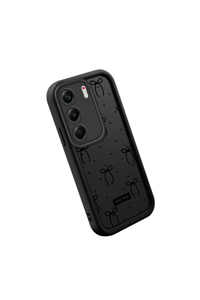 SLIMFELT جراب سيليكون عصري عالي الجودة بتصميم فيونكة بسيطة ومقاوم للسقوط لهات...