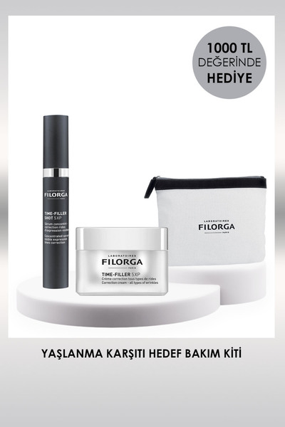 Filorga Time Filler 5XP Yaşlanma Karşıtı Krem ve Lokal Bölge Çizgiler Time Fi...