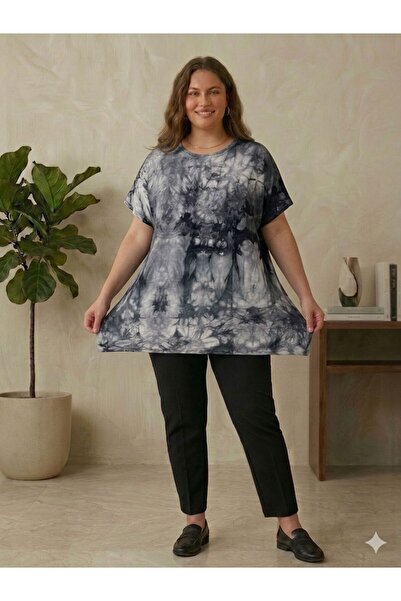 Vinola Plus Size Crystal Viscose Fabric Comfortable Cut High Quality Blouse
