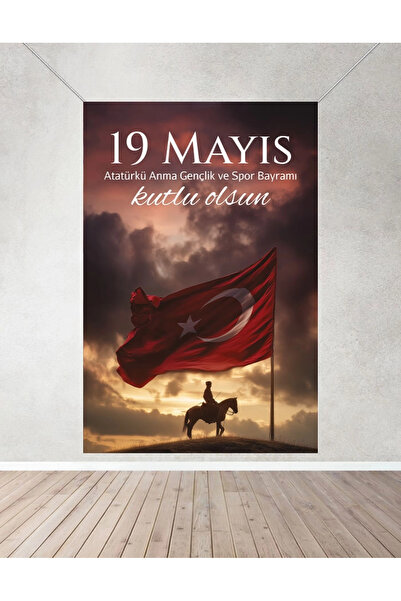 heptex 19 Mayıs Hatıra Fotoğraf Panosu Branda 150x200