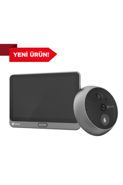 EZVIZ Cp4 Kablosuz Kapı Dürbünü Görüntüleyicisi