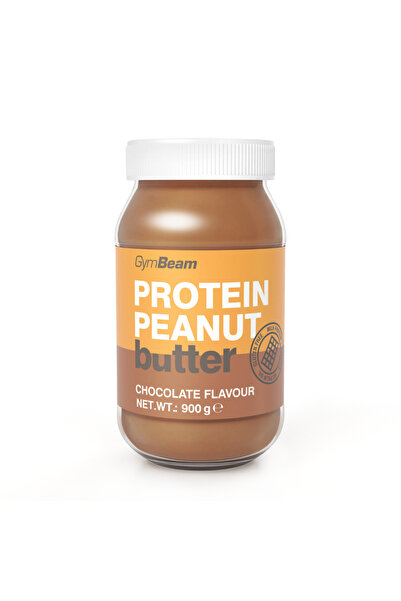 GymBeam Unt de arahide proteic, 900 g, ciocolată