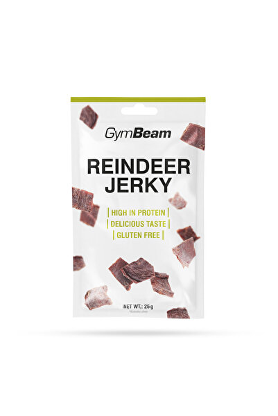 GymBeam Reindeer Jerky, 25 g