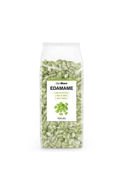 GymBeam Edamame - Roasted Salted Soybeans - Gymbeam, 400 g