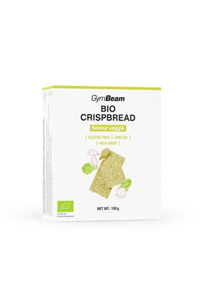 GymBeam BIO Crispbread, 100 g, veggie