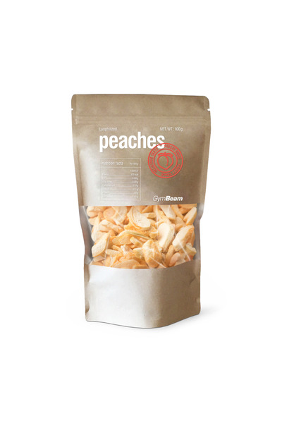 GymBeam Piersici liofilizate – GymBeam, 100 g