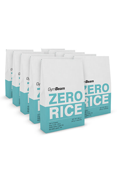 GymBeam BIO Zero Rice, 10 x 385 g