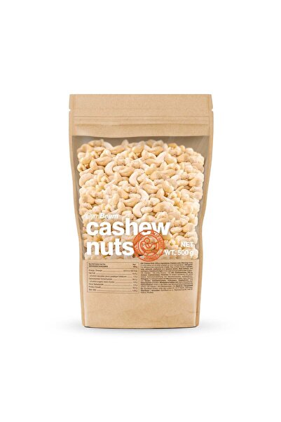 GymBeam Cashew Nuts, 500 g, unsalted