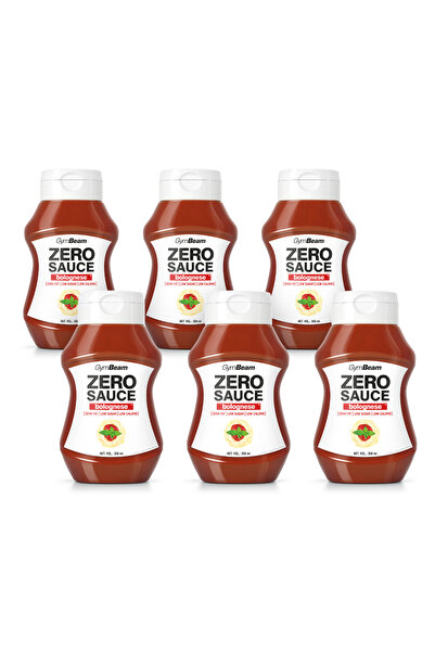 GymBeam ZERO SAUCE Bolognese, 6 x 350 ml