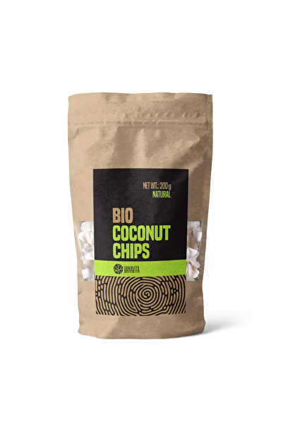 GymBeam BIO Chipsuri de cocos, 200 g