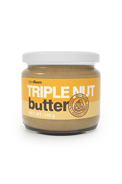 GymBeam Unt de nuci triplu, 340 g