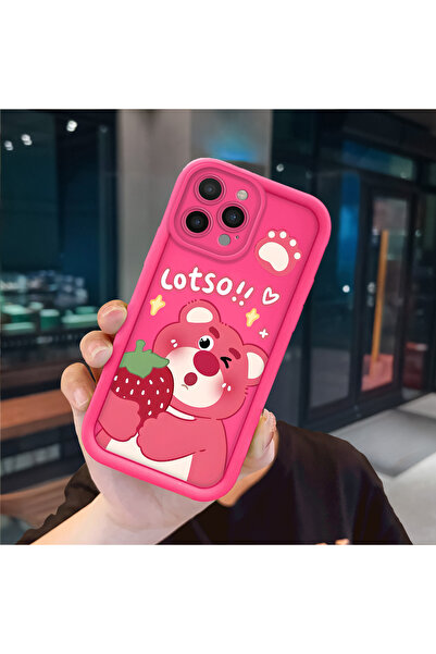 ucuc حافظة سيليكون باللون الأحمر الوردي متوافقة مع هاتف iPhone 14 Pro Max، مق...