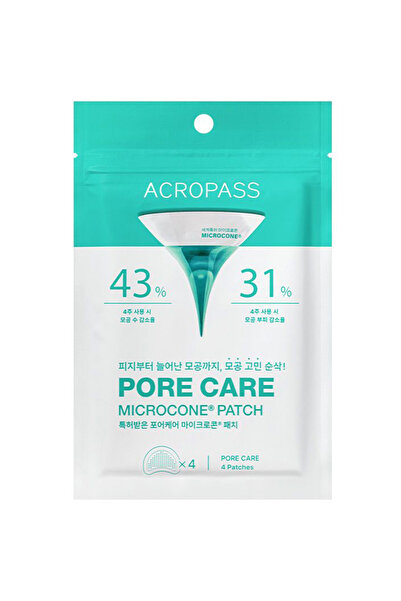 ACROPASS Pore Care Microcone Patch Plasturi cu micro-ace 4 buc