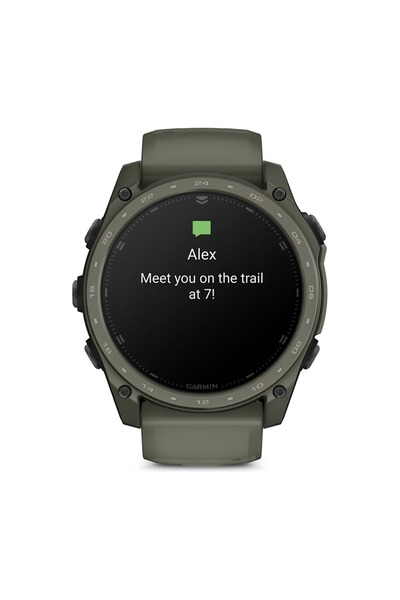 Garmin tactix 8 – 51 mm, AMOLED, Cerakote Kaplama - Uygulamalı Balistik Ultralight Solver ve Haki Cerakote