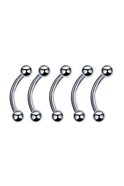 Choice27 1.2x6mm Style 6 5/10/40/60pcs Body Piercing Jewelry Stainless Steel ...