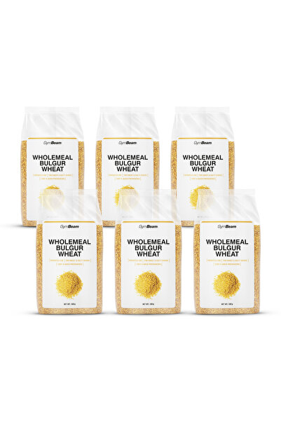 GymBeam Bulgur integral de grâu, 6 x 500 g