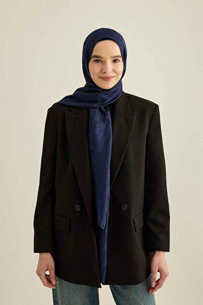 Modakaşmir Шарф Silky Jacquard з блочним візерунком