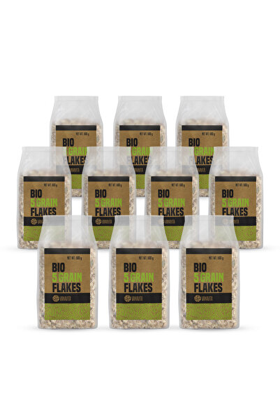 GymBeam BIO Fulgi de cereale 5, 10 x 500 g