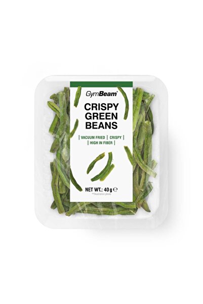 GymBeam Fasole verde crocantă, 10 x 40 g