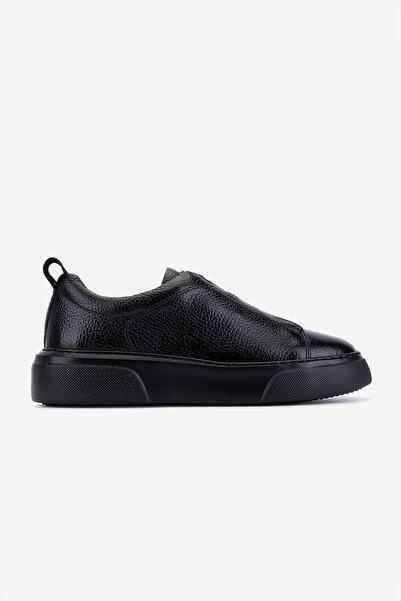 Valmenti Kadın Hakiki Deri Siyah Floter Sneakers & Spor Ayakkabı