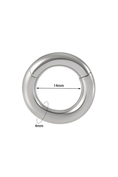Choice19 أقراط دائرية الشكل 1 قطعة 4×14 مم، 1/2 قطعة أقراط كبيرة الحجم من الف...