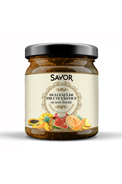 SAVOR Dulceață de fructe exotice cu note florale