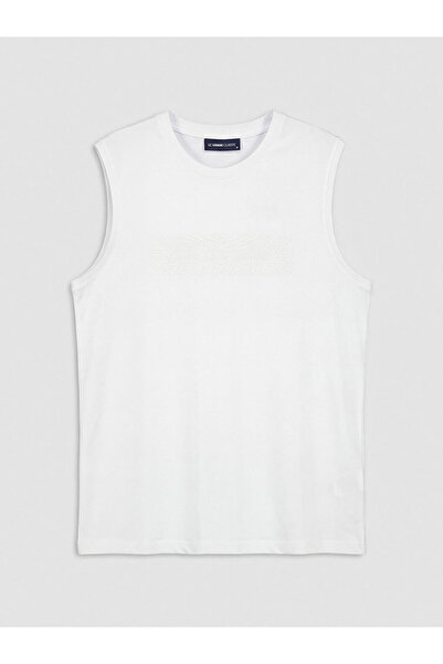 LC Waikiki White Crew Neck Men's Athlete