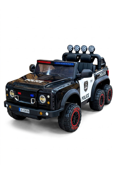niyazi Children's Police Car with Seat |   12V Battery |   Non-Stop Fun Adventures