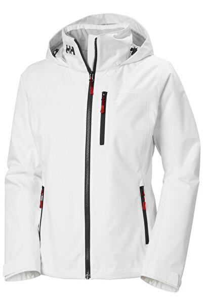 Helly Hansen Jachetă tip midlayer cu glugă Crew 2.0 pentru femei, albă, mărim...