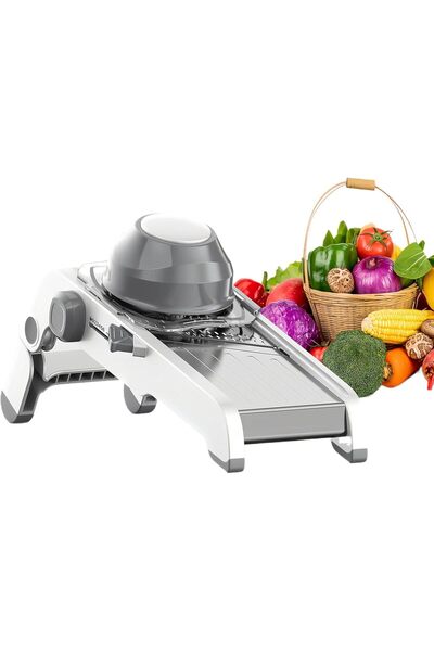 Arabest Adjustable Slicer, for Potato Cucumber Onion and More