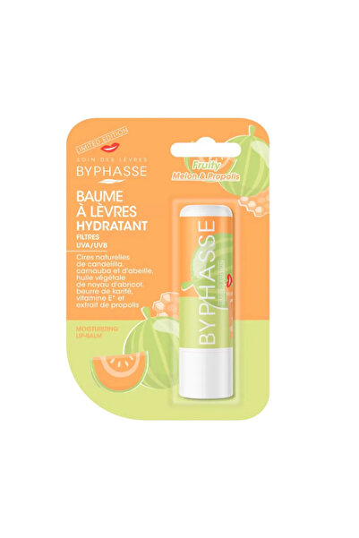 BYPHASSE Fruity Melon And Propolis Moisturizing Lip Balm With UVA/UVB Filters...