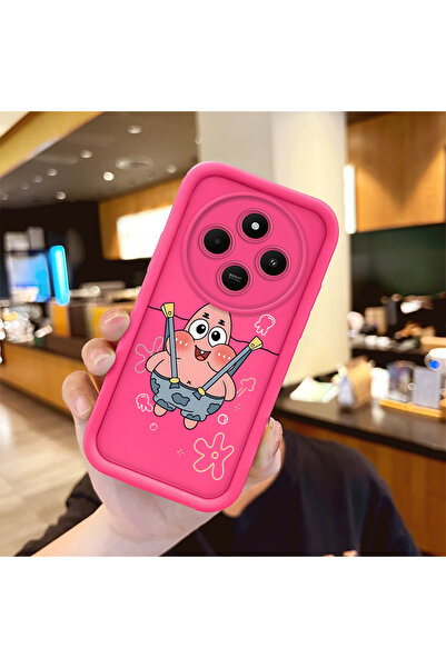 Hontinga حافظة هاتف ريدمي 14C متوافقة مع السيليكون المقاوم للصدمات باللون الأ...