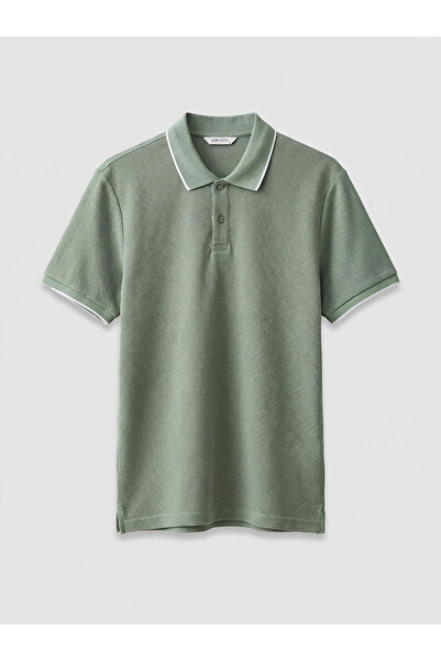LC Waikiki Green Polo Neck Men's T-Shirt