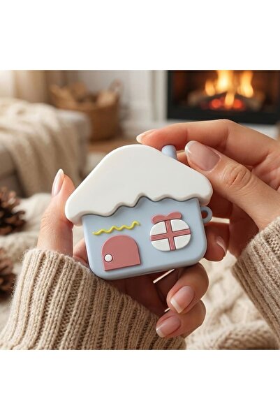 CaseOnn Redmi Buds 8 Active Case Snow House with Character Figures