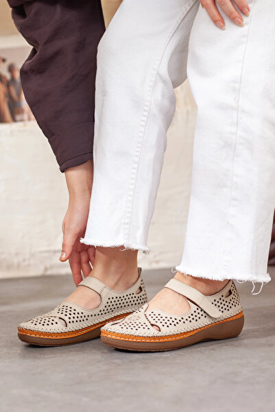 Adım Adım Venus genuine leather orthopedic shoes