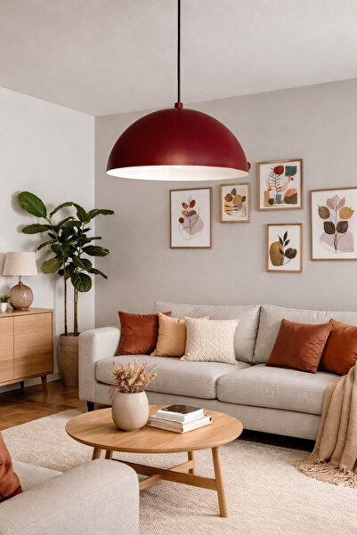 Natiorj Cievo Avize Tekli Sarkıt Salon Mutfak Kuaför Cafe Lamba Dekoratif Ayd...