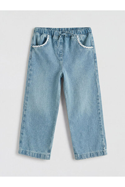 LC Waikiki Wideleg Girl's Jean Trousers
