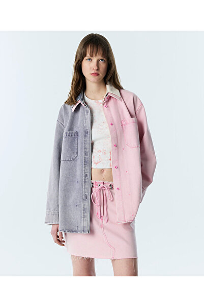 Twist COLORBLOCK NON DENİM CEKET