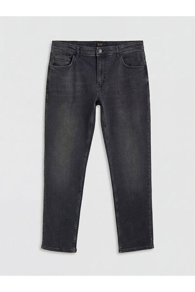 LC Waikiki Antrasit 750 Slim Fit Erkek Jean Pantolon