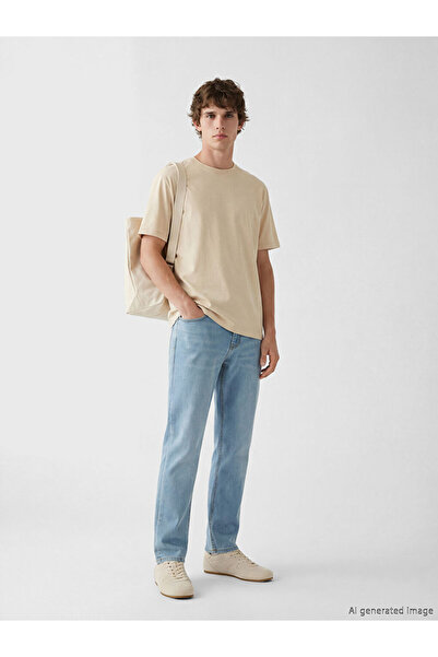 LC Waikiki بنطلون جينز رجالي من إنديجو 779 بقصة عادية