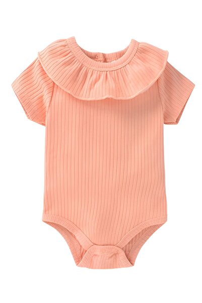 Bambimici - Multicolor Short Sleeve Bodysuit, 3M to 12M