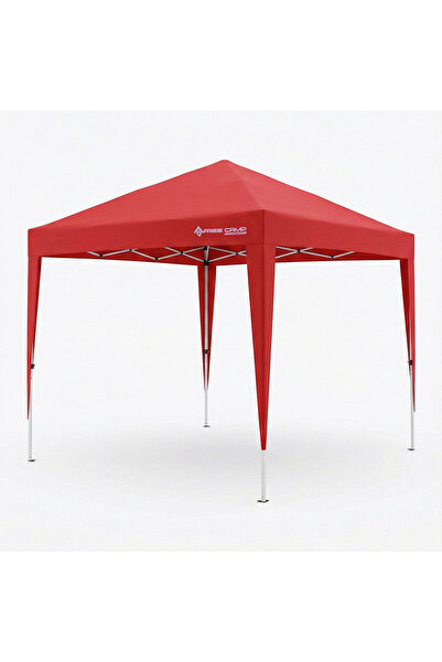 Freecamp Soria AND1025 240x240cm Pe Otomatik Tente-KIRMIZI