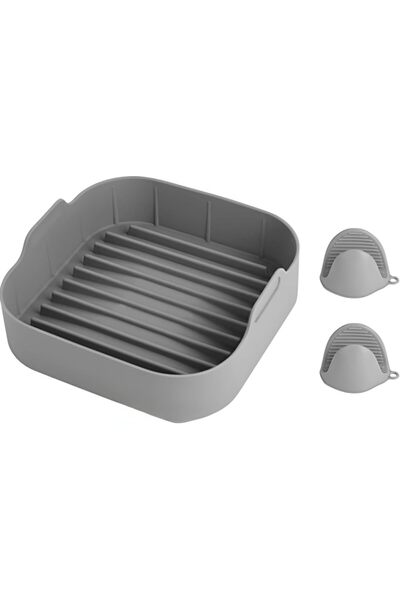 Arabest Thickened Food Heating Tray,for Air Fryers,Meat, and Barbecue