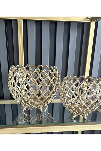 Erden Home Design METAL MUMLUK GOLD