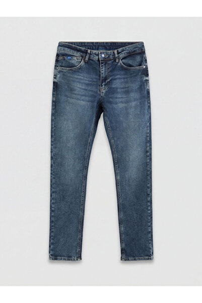 LC Waikiki بنطلون جينز رجالي من إنديجو 750 إس قصة ضيقة