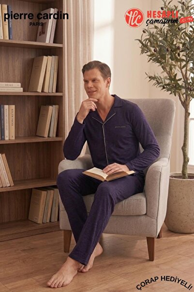 Pierre Cardin Cămașă premium pentru bărbați, 100% bumbac, cu guler clasic, cr...