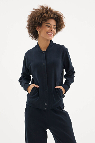 KLY 95% bumbac, nou sezon, set de trening pentru femei cu închidere cu capse