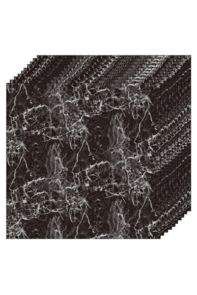 Teno Set of 24 Teno® large self-adhesive marble tiles, 4.86 m², reusable, str...