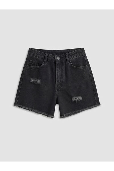 LC Waikiki ESVAB • Modern & Seçkin Yırtık Detaylı Kız Çocuk Jean Şort