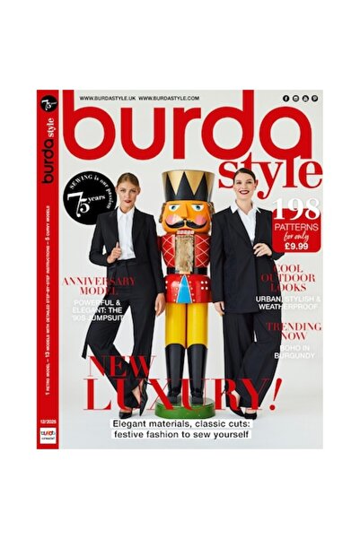 Burda Style Revista 12/2025, Decembrie 2025, editura Burda